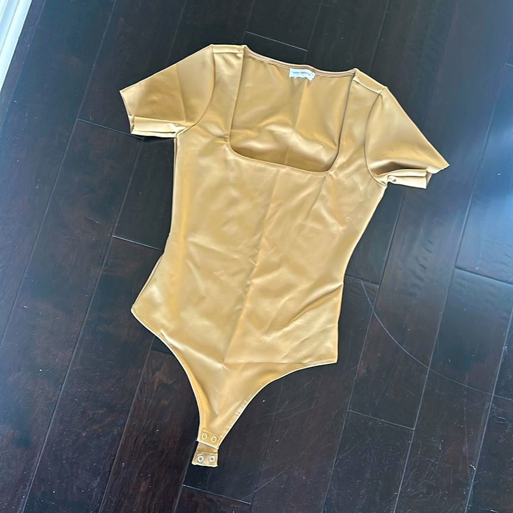 Good American Square Neck Bodysuit